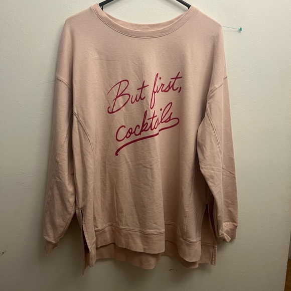 Wildfox “but first cocktails” sweatshirt - Picture 2 of 4
